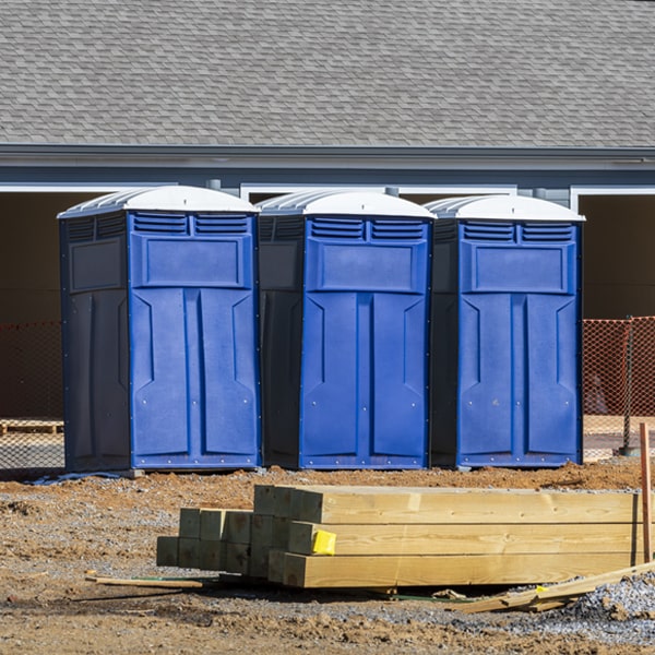 how do you ensure the porta potties are secure and safe from vandalism during an event in Lakeland Village CA